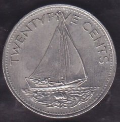 Bahamalar 25 Cent 2000