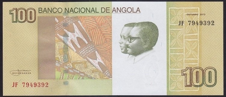 Angola 100 Kwanzas 2012 Çil Pick 153