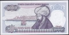 7.Emisyon 1.Tertip 1000 Lira D19 254225 Çil