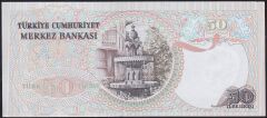 6.Emisyon 1.Tertip 50 Lira H32 094520 Çilaltı Çil