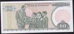 7.Emisyon 2.Tertip 10 Lira D48 447538 Ççt Çilaltı