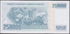 7.Emisyon 3.Tertip 250000 Lira I48 6705XX Çil