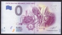FATİH SULTAN MEHMET 0 EURO 2019 ÇİL eski para