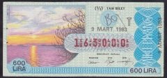 1983 9 MART TAM BİLET - T SERİSİ (163000)