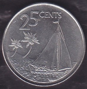 Bahamalar 25 Cent 2007