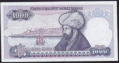 7.EMİSYON 2.TERTİP 1000 LİRA H59 072238 ÇİL