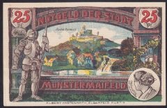 ALMANYA 25 PFENNİNG NOTGELD 1921 ÇİLALTI