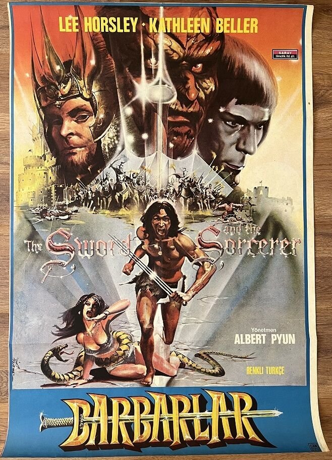 Yabancı - Lee Horsley - Barbarlar - Film Afişi