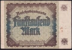 Almanya 5000 Mark 1922 Çok Temiz+