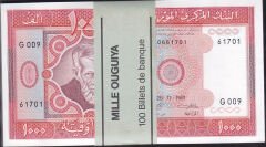 Moritanya 1000 Ouguiya 1981 Deste (100 Adet) Çil