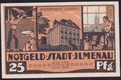 Almanya 25 Pfennig Notgeld 1921 Çil