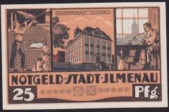 Almanya 25 Pfennig Notgeld 1921 Çil