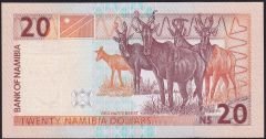 Namibya 20 Dolar 2002 Çil
