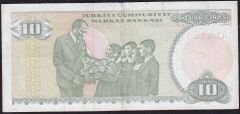 7.Emisyon 1.Tertip 10 Lira A16 184775 Çok Çok Temiz Uzun Kaş