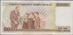 7.Emisyon 2.Tertip 100000 Lira D36 708933 Çilaltı Çil