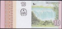 Angola 10 Kwanzas 2012 Çil Pick151b