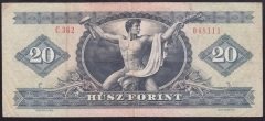 MACARİSTAN 20 PENGO 1980 ÇOK TEMİZ