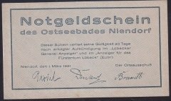 ALMANYA 25 PFENNİNG NOTGELD 1921 ÇİL