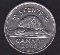 Kanada 5 Cent 2008