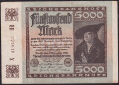 Almanya 5000 Mark 1922 Çok Temiz+