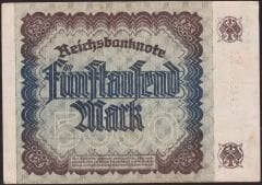Almanya 5000 Mark 1922 Çok Temiz+