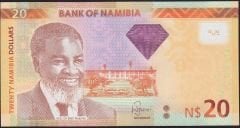 Namibya 20 Dolar 2013 Çil Pick 12b