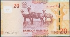 Namibya 20 Dolar 2013 Çil
