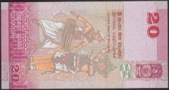 SRİ LANKA 20 RUPİ 2010 ÇİLALTI ÇİL
