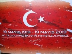 19 MAYIS KONULU ( BAYRAKLI ) FANTAZİ PARA SETİ HEPSİ AYNI NUMARA