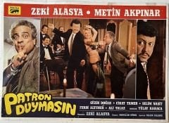 Patron Duymasın - Zeki Alasya - Metin Akpınar - Lobi Kartı