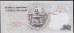 6.Emisyon 1.Tertip 50 Lira H17 155595 Çil
