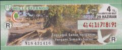 2012 29 Haziran Çeyrek Bilet - R Serisi