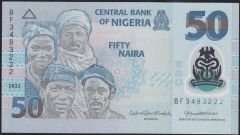 Nijerya 50 Naira 2023 Çil 222