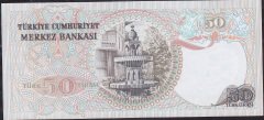 6.Emisyon 2.Tertip 50 Lira I89 637286 Çilaltı Çil