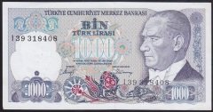 7.EMİSYON 2.TERTİP 1000 LİRA I39 318408 ÇİLALTI ÇİL