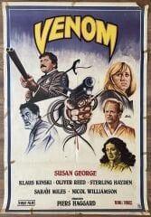 Yabancı - Susan George - Venom - Film Afişi