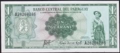 Paraguay 1 Guarani 1952 Çil