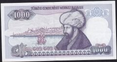 7.Emisyon 1.Tertip 1000 Lira A78 633853 Çok Çok Temiz
