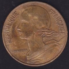Fransa 20 Centimes 1964