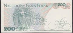 Polonya 200 Zloty 1988 ÇİL Pick 144c