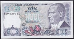 7.EMİSYON 2.TERTİP 1000 LİRA I40 820411 ÇİLALTI ÇİL