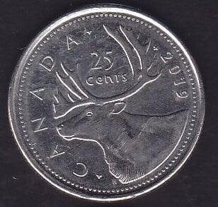 Kanada 25 Cent 2019