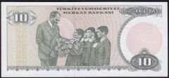 7.Emisyon 2.Tertip 10 Lira D30 295813 Çil