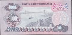 6.Emisyon 1.Tertip 1000 Lira A87 111999 Çok Çok Temiz+