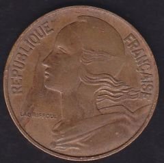 Fransa 20 Centimes 1967