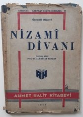 NİZAMİ DİVANI-GENCELİ NİZAMİ-ALİ NİHAT TARLAN - 1944