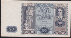 POLONYA 20 ZLOTY 1936 ÇİLALTI