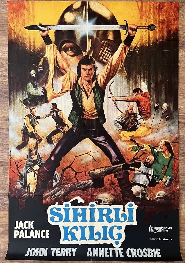Yabancı - Jack Palance - Sihirli Kılıç - Film Afişi