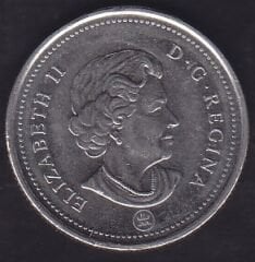 Kanada 25 Cent 2012