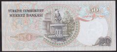 6.Emisyon 1.Tertip 50 Lira G55 250110 Çok Çok Temiz
